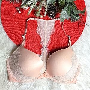Victorias Secret Very Sexy Puh Up Pigeonnant Beige Bra